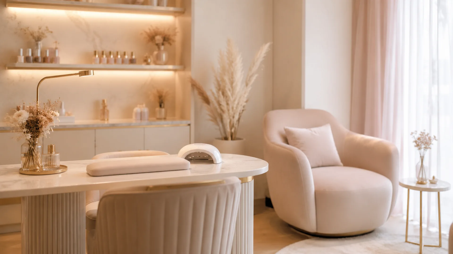 private salon Luanaのホームページ制作サンプル