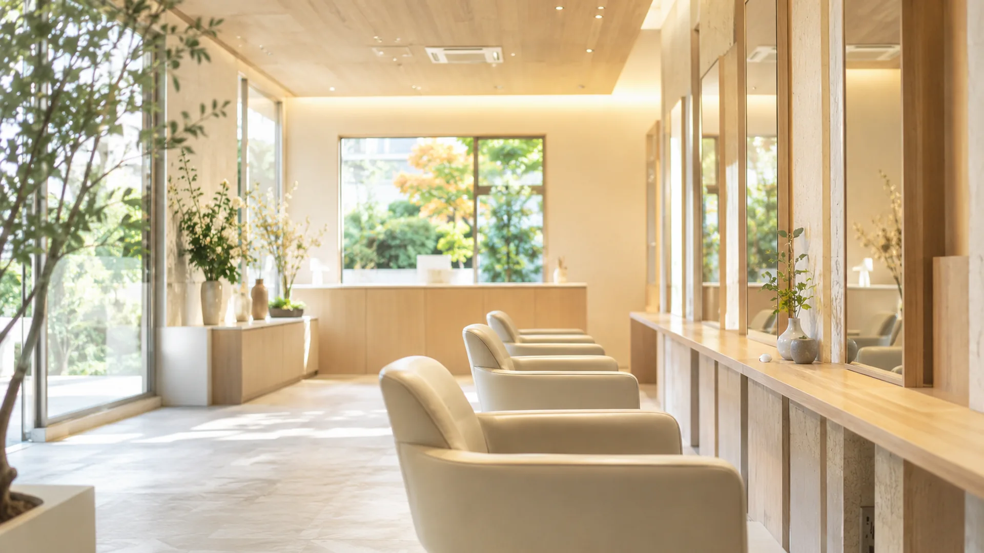 hair salon Linoのホームページ制作サンプル